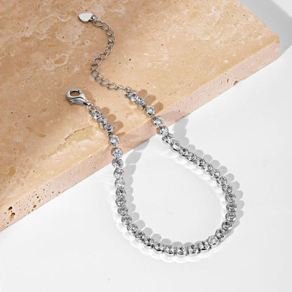 [Bijoux Regalia] Bracelet quotidien éblouissant à coupe ronde scintillante