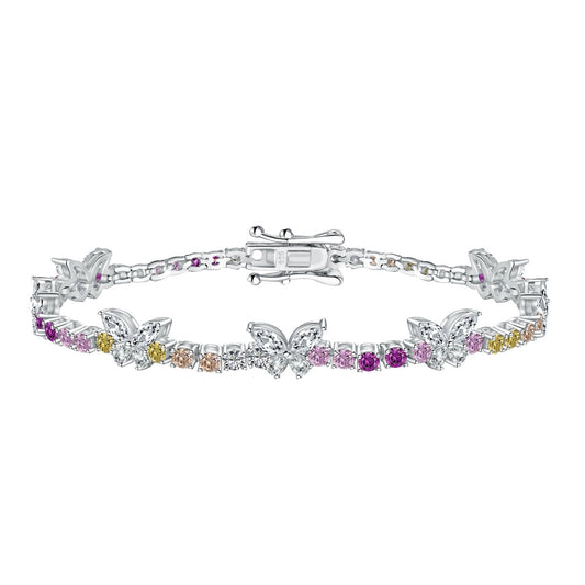 [Bijoux Regalia] Bracelet quotidien rond en forme de papillon coloré et orné