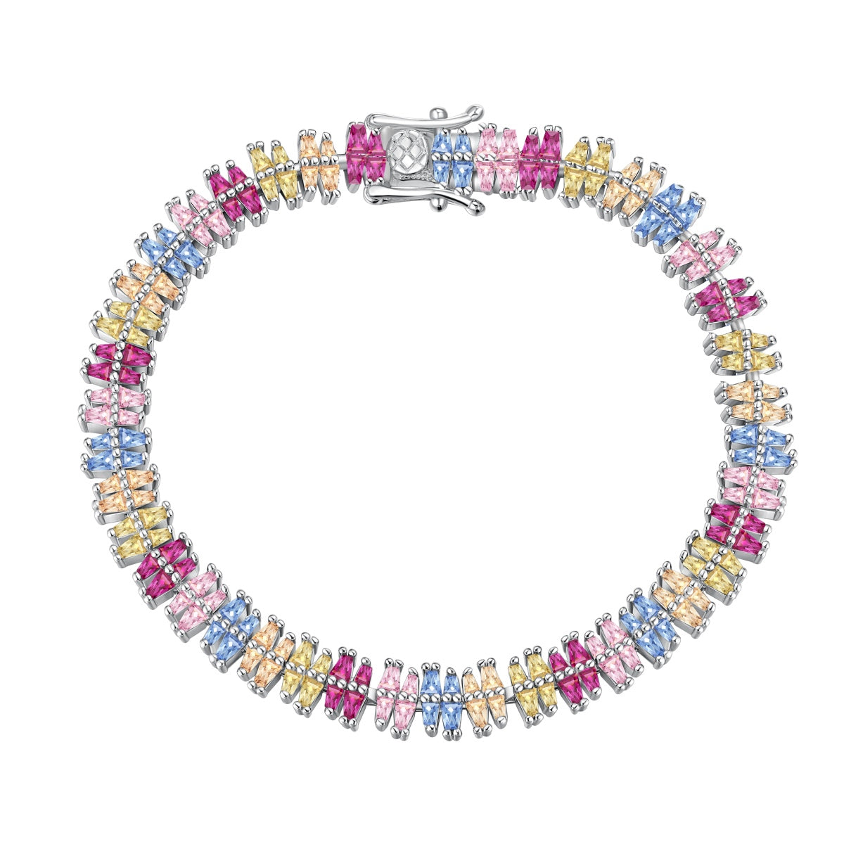 [Bijoux Regalia] Bracelet de fête multi-coupes étincelant et exquis