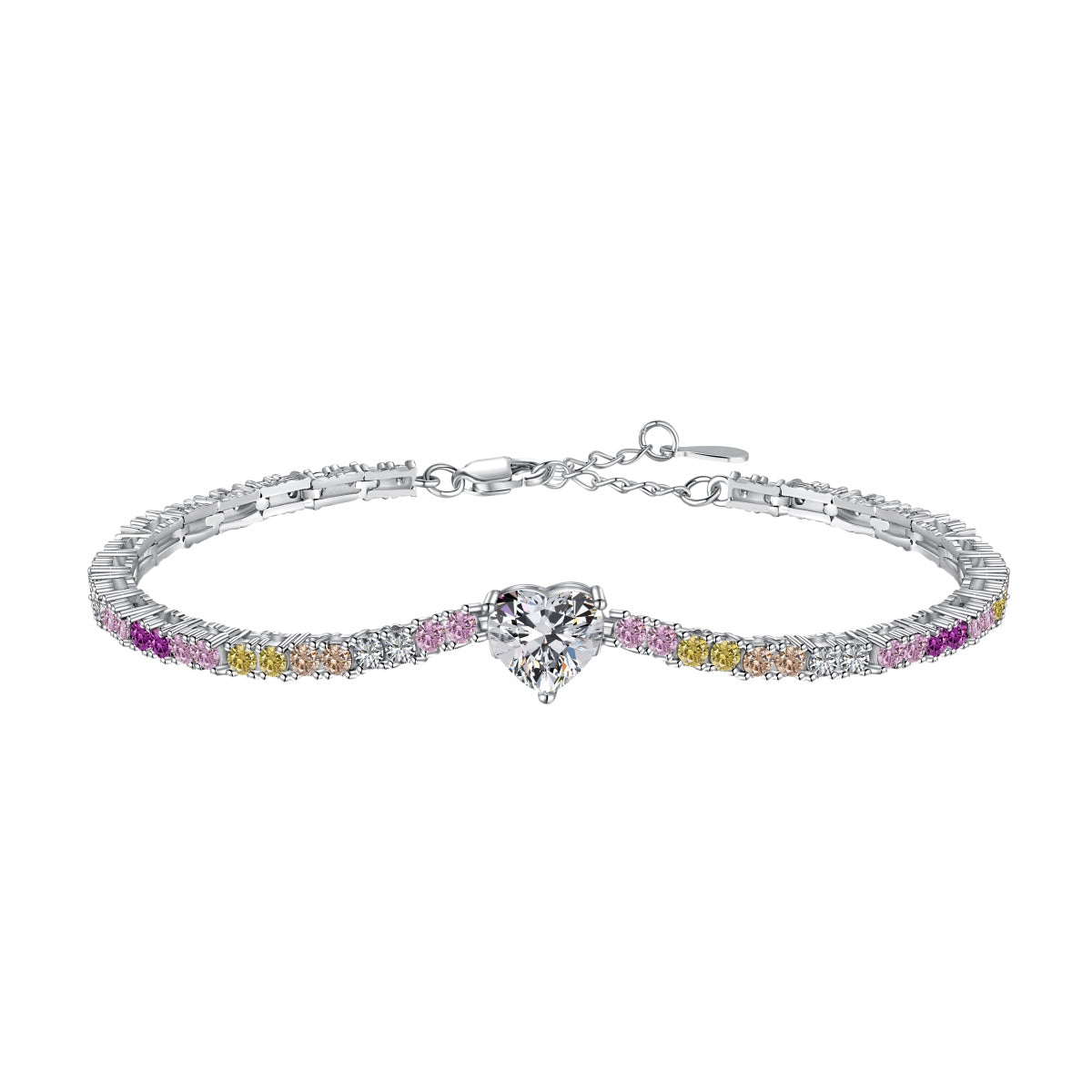 [Bijoux Regalia] Bracelet d'amoureux délicat et romantique en forme de cœur