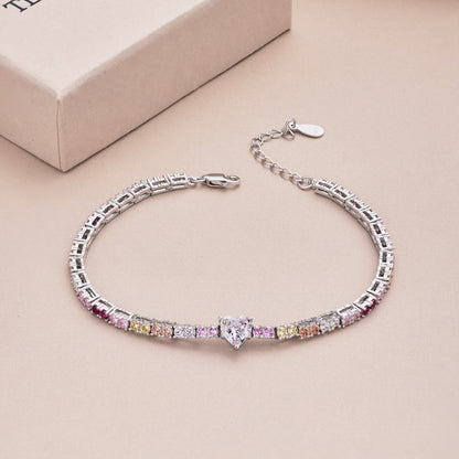 [Bijoux Regalia] Bracelet d'amoureux délicat et romantique en forme de cœur