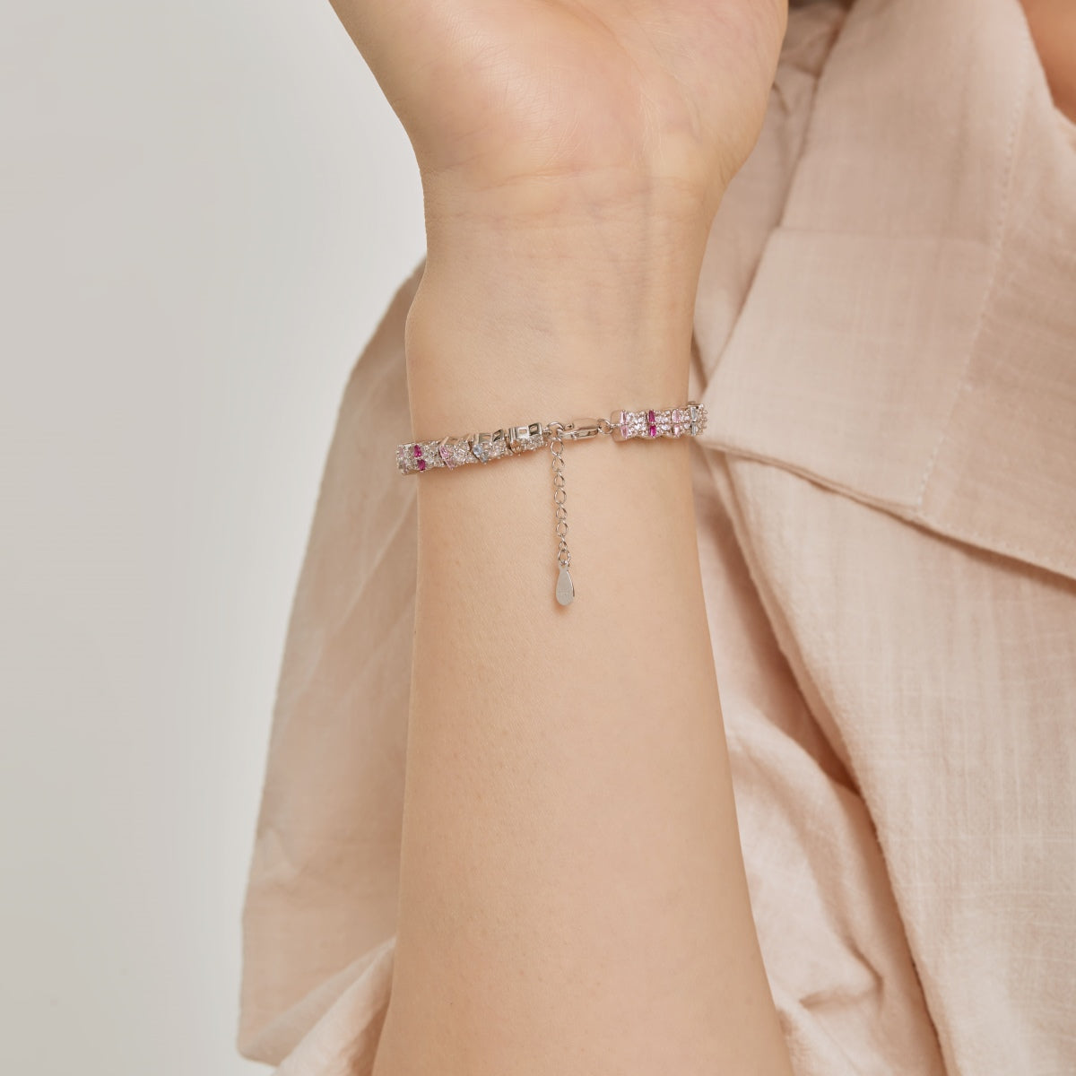 [Bijoux Regalia] Bracelet quotidien unique en forme de fleur colorée