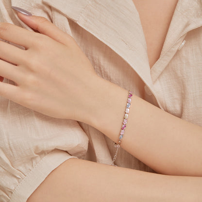 [Bijoux Regalia] Bracelet de fête orné de fleurs colorées