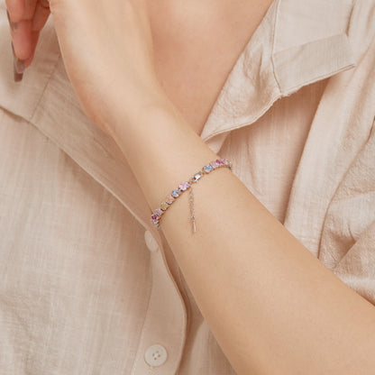 [Bijoux Regalia] Bracelet de fête orné de fleurs colorées