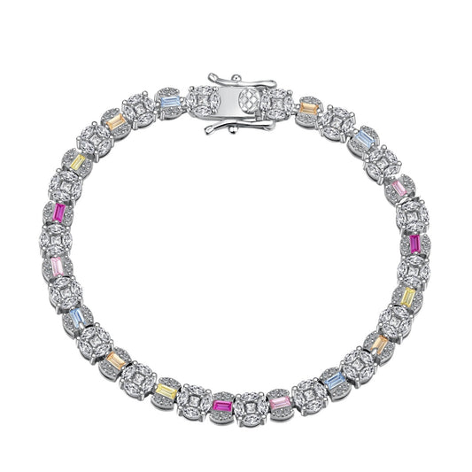 [Bijoux Regalia] Bracelet quotidien multi-coupes éblouissant et radieux