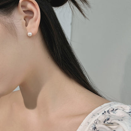 [Regalia jewelry]Delicate Pearl Earrings