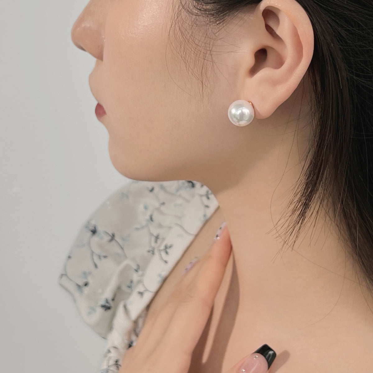 [Regalia jewelry]Delicate Pearl Earrings