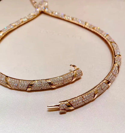 [Regalia jewelry]HAUTE COUTURE GOLD SERPENTI NECKLACE