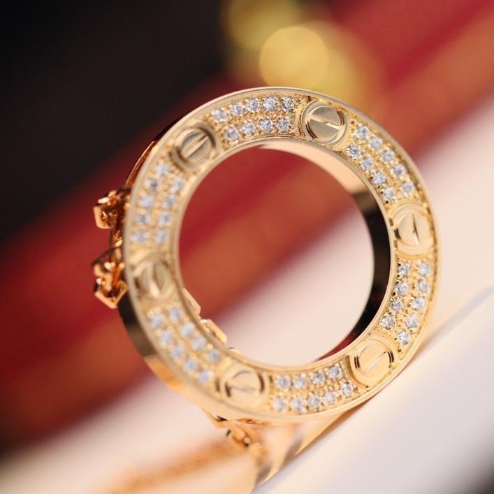 [Joyas Regalia] COLLAR AMOR AJUSTABLE ORO ROSA 