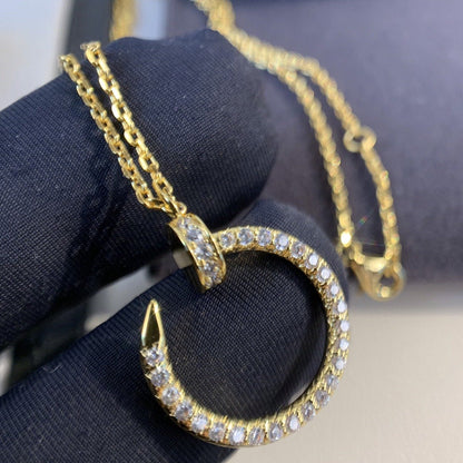 [Regalia jewelry]JUSTE NECKLACE GOLD DIAMONDS