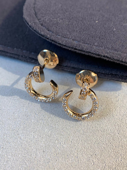 [Joyas Regalia] PENDIENTES JUSTE ORO DIAMANTES 