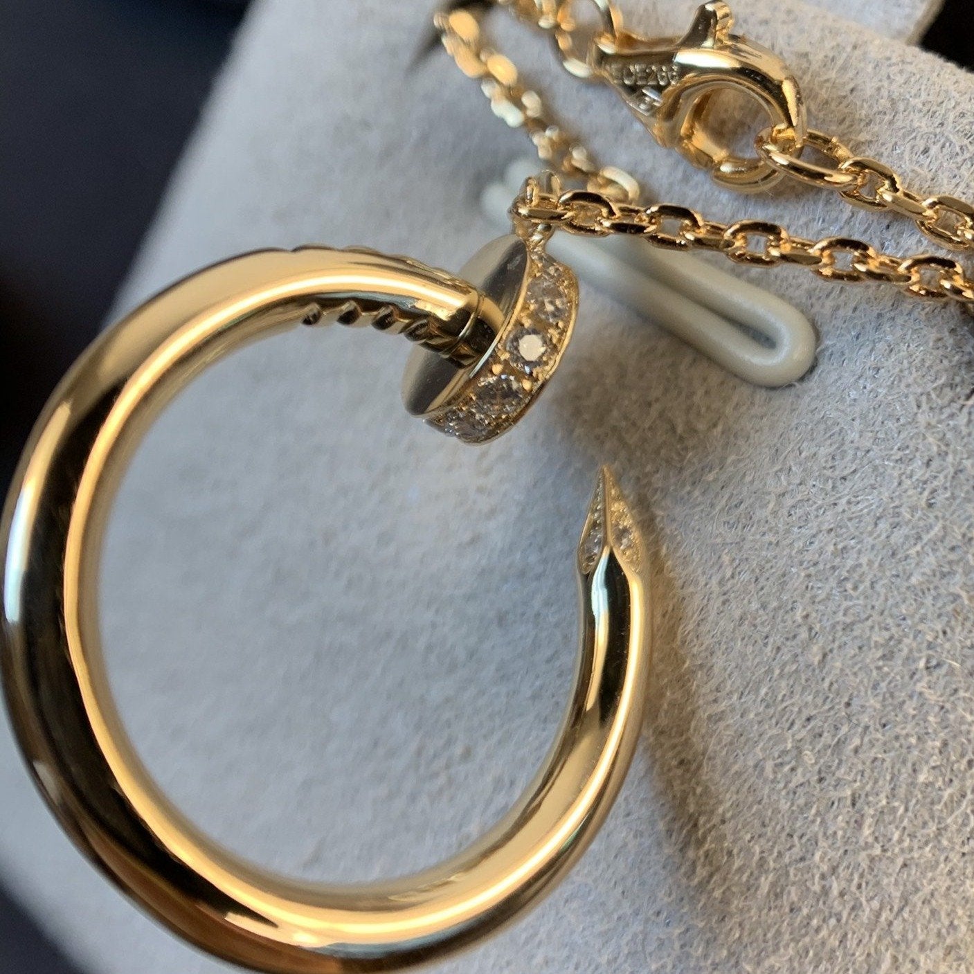 [Regalia jewelry]JUSTE NECKLACE PINK GOLD