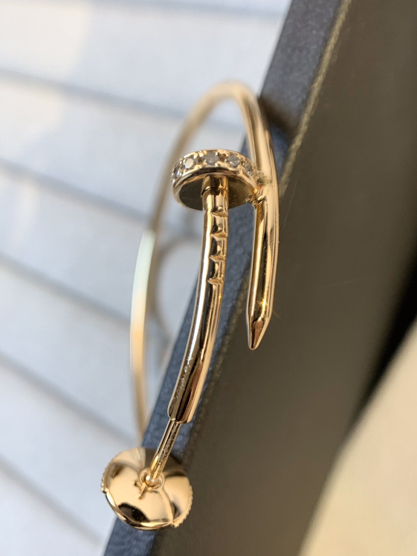 [Regalia jewelry]JUSTE EARRINGS GOLD DIAMONDS 1.8MM