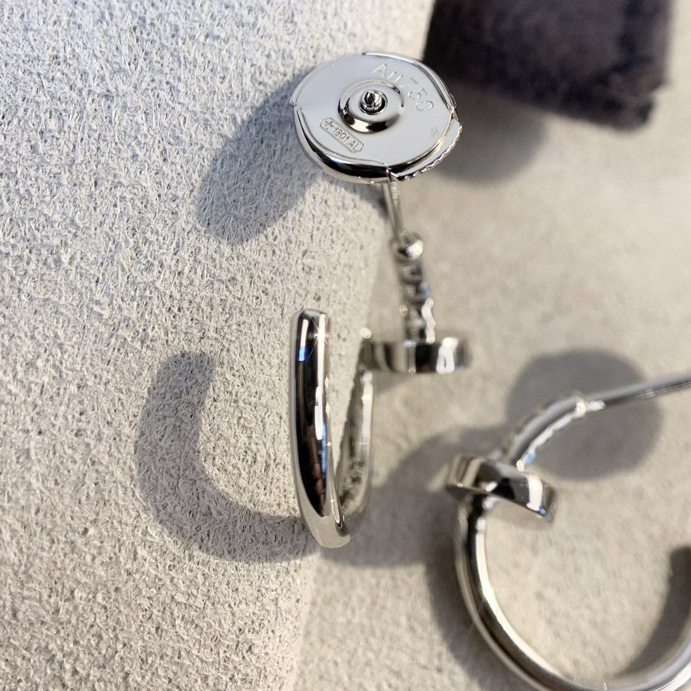 [Joyas Regalia]PENDIENTES JUSTE PLATA 