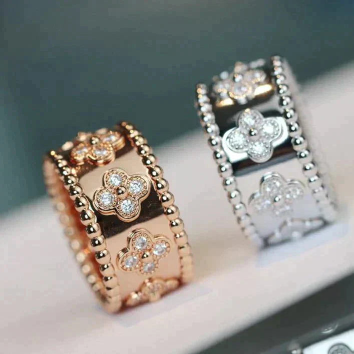 [Bijoux Regalia] BAGUE KALÉIDOSCOPE TRÈFLE 10 MM