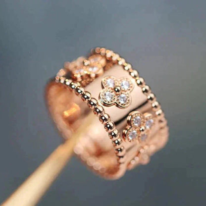 [Bijoux Regalia] BAGUE KALÉIDOSCOPE TRÈFLE 10 MM