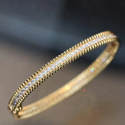 [Joyas Regalia]Pulsera de diamantes perlé de una hilera 