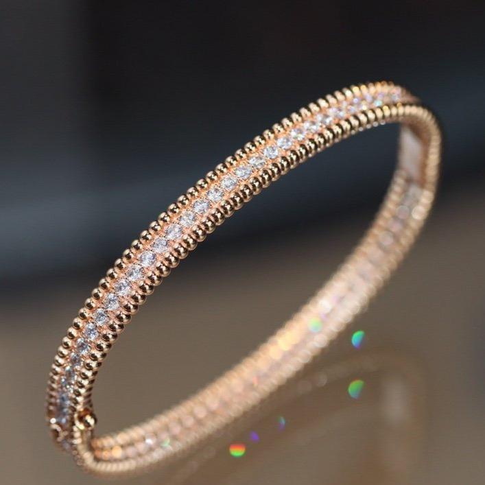 [Joyas Regalia]Pulsera de diamantes perlé de una hilera 