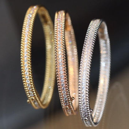 [Joyas Regalia]Pulsera de diamantes perlé de una hilera 