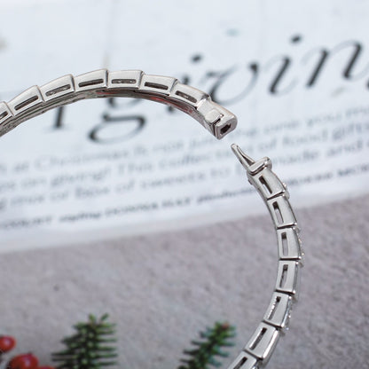 [Joyas Regalia]Pulsera Serpenti Plata Diamante