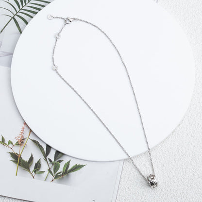 [Regalia jewelry]PARENTESI NECKLACE SILVER