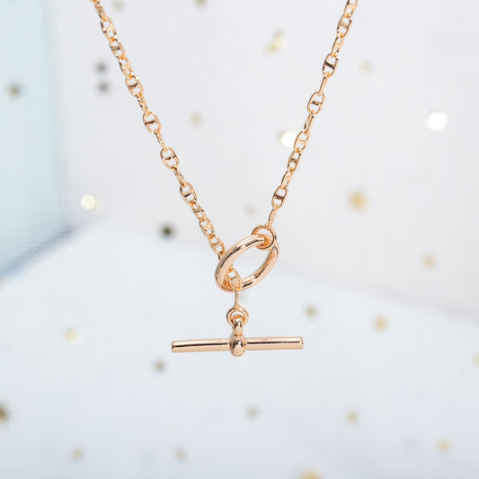 [Joyas Regalia]COLLAR ECHAPPEE ORO ROSA