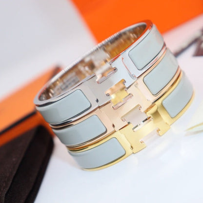 [Joyas Regalia] PULSERA H AZUL CLARO