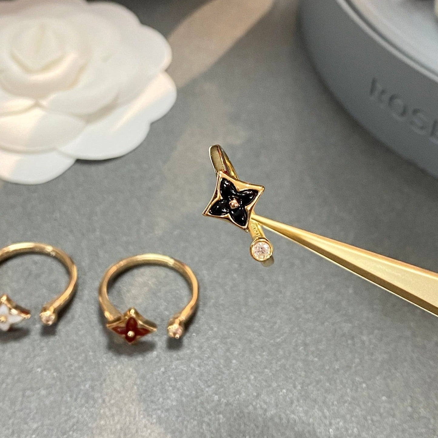 [Bijoux Regalia] BAGUE OUVERTE STAR 1 DIAMANT