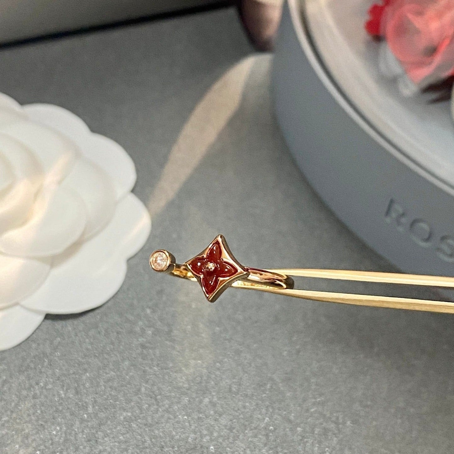 [Bijoux Regalia] BAGUE OUVERTE STAR 1 DIAMANT