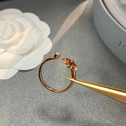 [Bijoux Regalia] BAGUE OUVERTE STAR 1 DIAMANT