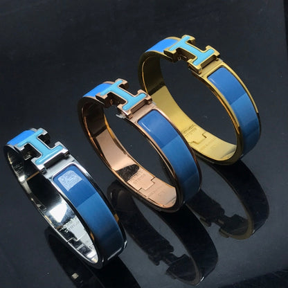 [Joyas Regalia] PULSERA H CERÁMICA ARCOÍRIS AZUL