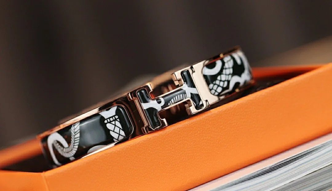 [Joyas Regalia]Pulsera tartán H de 12 mm