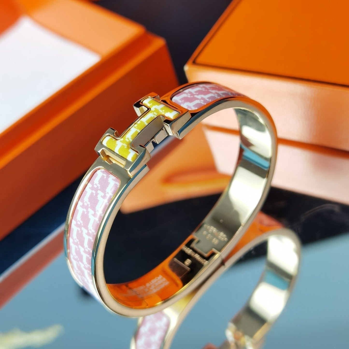 [Joyas Regalia]Pulsera de caballo H de 12 mm
