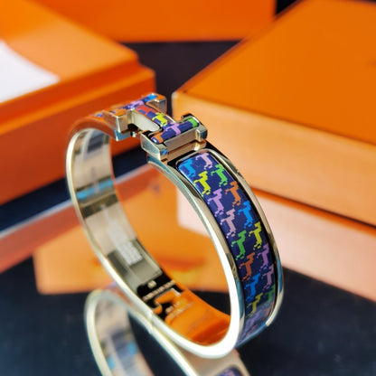 [Joyas Regalia]Pulsera de caballo H de 12 mm