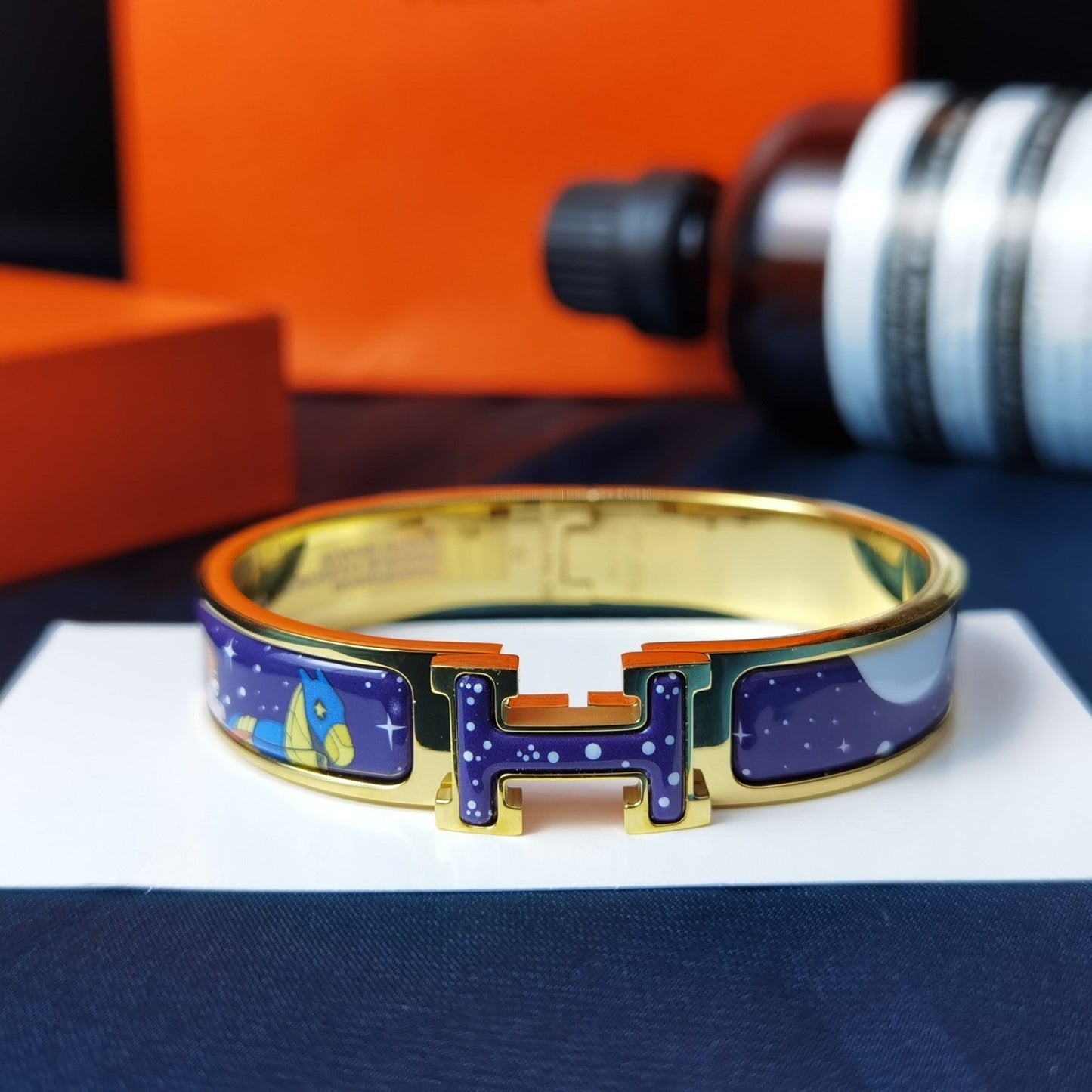 [Joyas Regalia]Pulsera Estrella y Luna 12mm