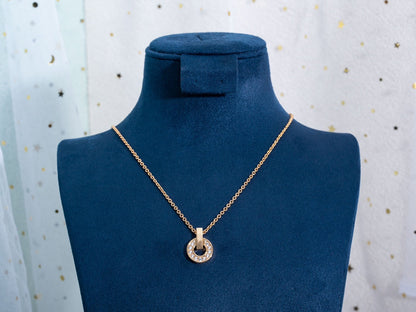 [Joyas Regalia] COLLAR GARI ORO ROSA DIAMANTE