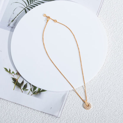 [Joyas Regalia] COLLAR GARI ORO ROSA DIAMANTE