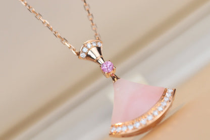 [Joyas Regalia] COLLAR DE ENSUEÑO CON DIAMANTE ROSA