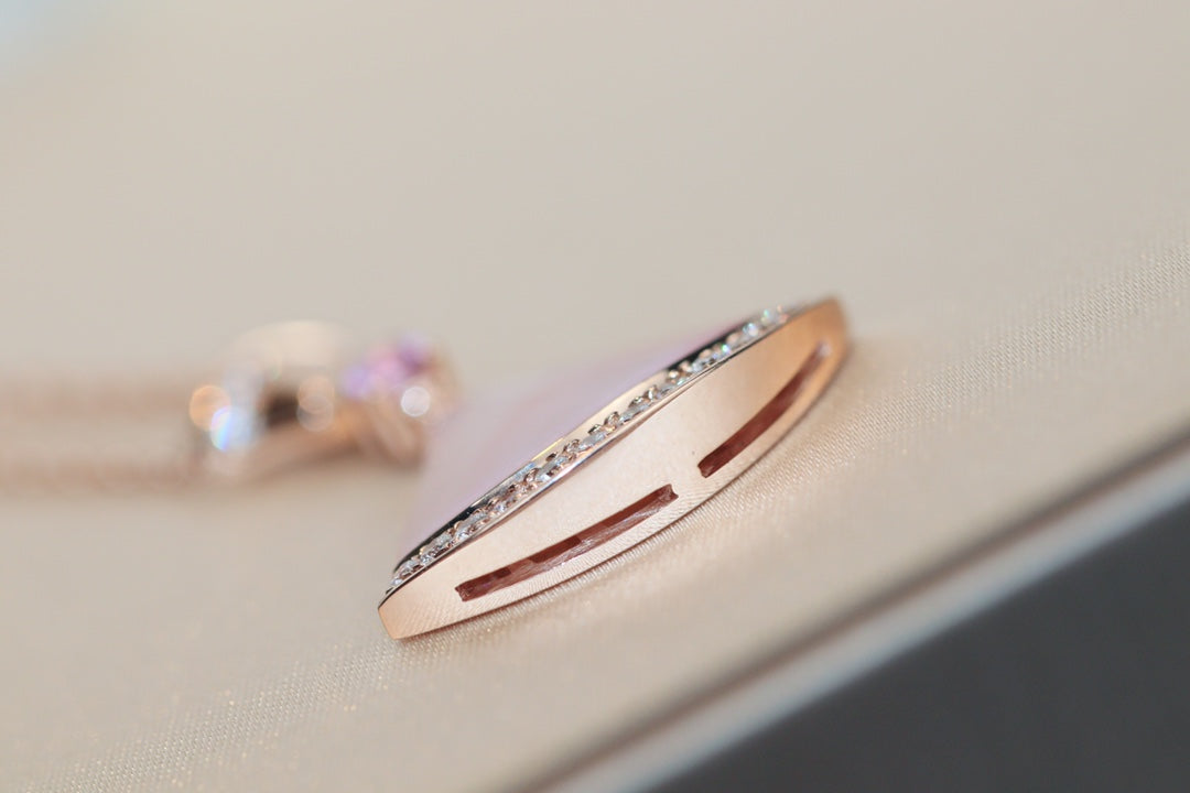 [Joyas Regalia] COLLAR DE ENSUEÑO CON DIAMANTE ROSA