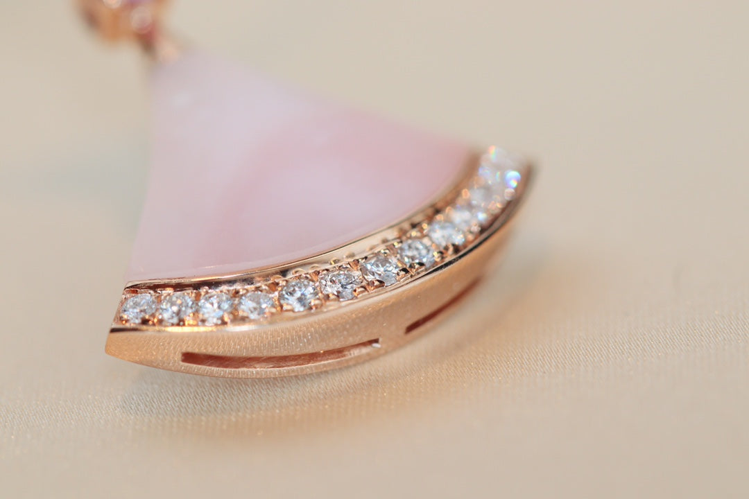 [Joyas Regalia] COLLAR DE ENSUEÑO CON DIAMANTE ROSA