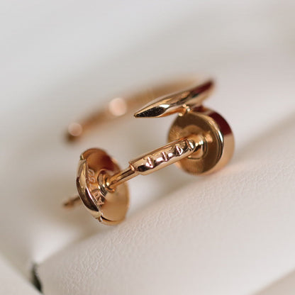 [Regalia jewelry]JUSTE EARRINGS PINK GOLD