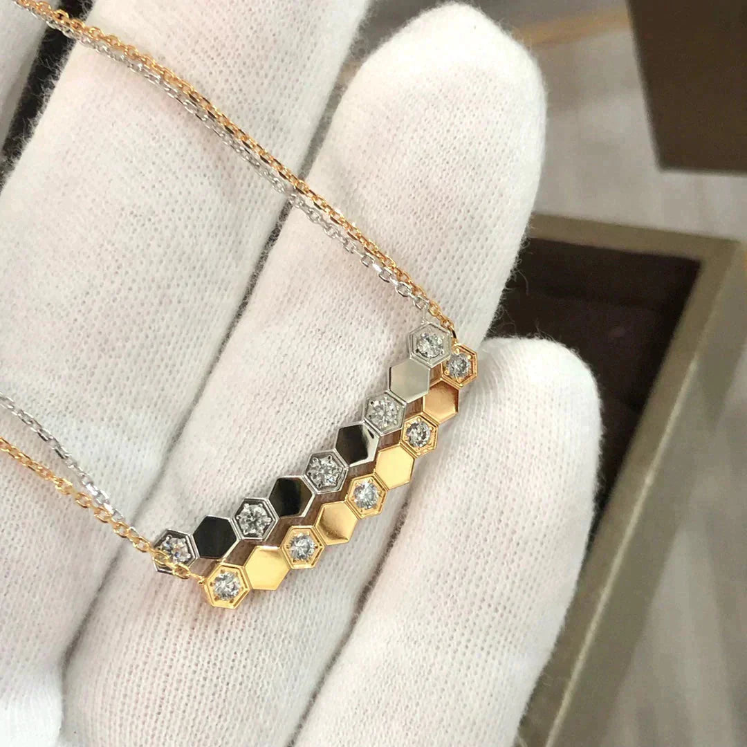 [Regalia jewelry]BEE LOVE NECKLACE DIAMOND