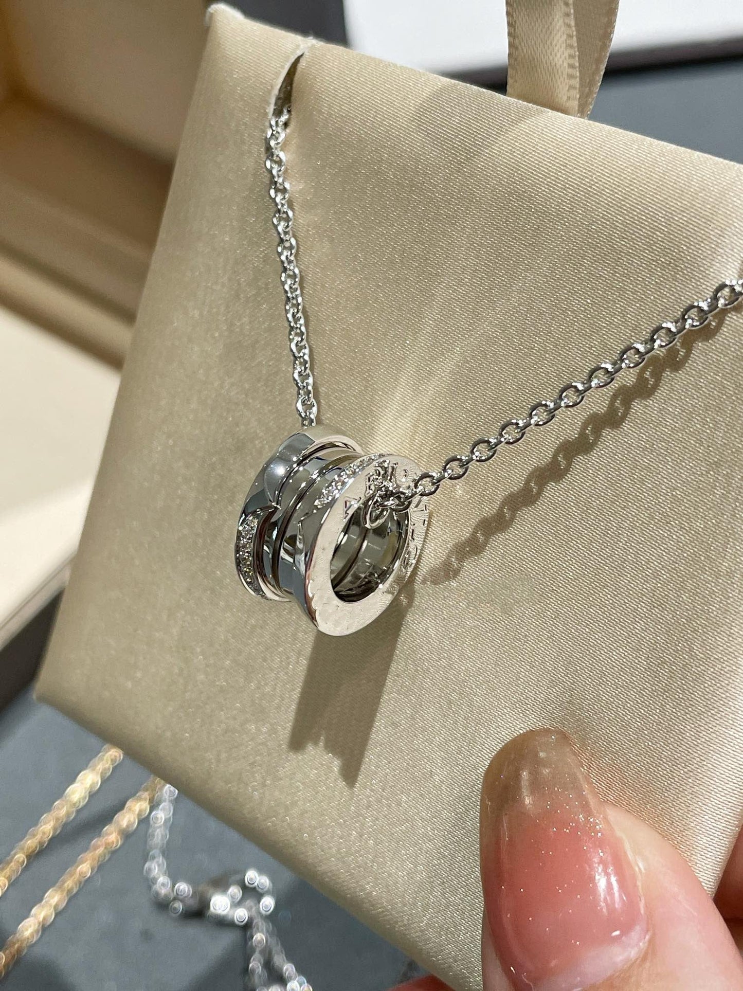 [Regalia jewelry]ZERO 1 NECKLACE DIAMOND