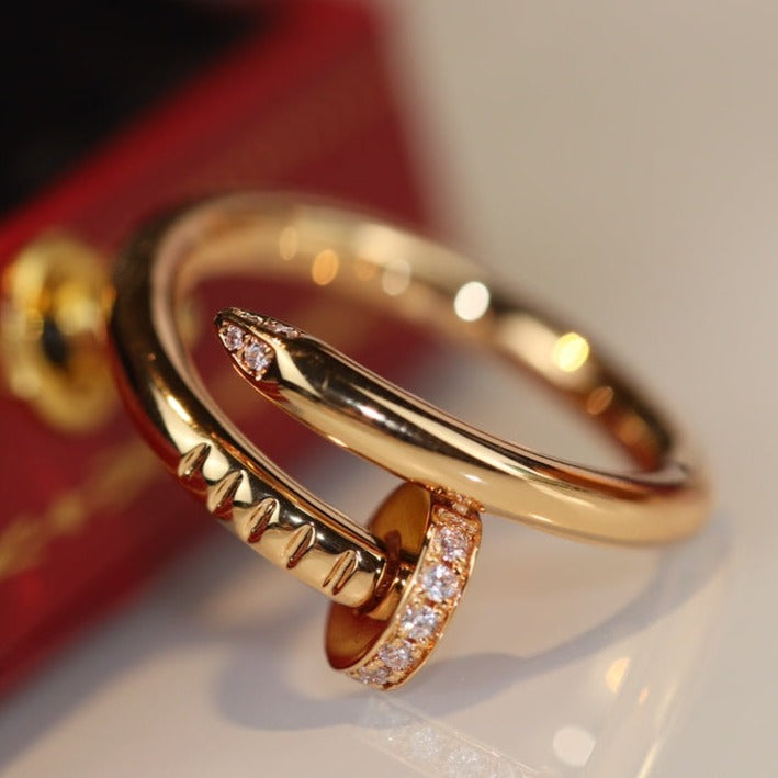 [Regalia jewelry]JUSTE RING 2.65MM GOLD DIAMOND