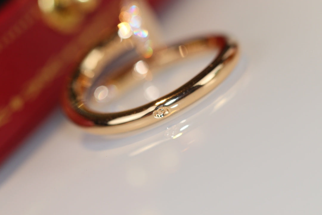 [Regalia jewelry]JUSTE RING 2.65MM GOLD DIAMOND