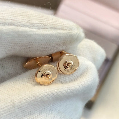 [Joyas Regalia] PENDIENTES DE ENSUEÑO 3 MOTIVOS ÓNIX MOP ORO ROSA