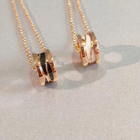 [Regalia jewelry]ZERO 1 NECKLACE PINK GOLD