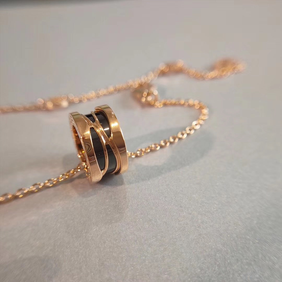 [Regalia jewelry]ZERO 1 NECKLACE PINK GOLD