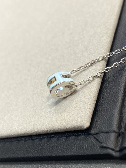 [Joyas Regalia] COLLAR POP H AZUL CLARO