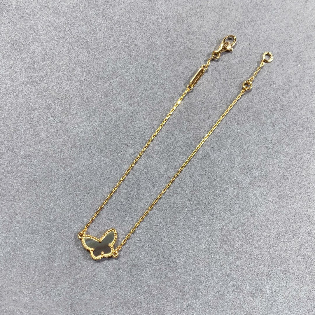 [Joyas Regalia] PULSERA DE MARIPOSA DE MOPA OSCURA